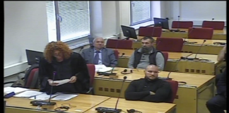 Sud BiH: Kod optuženih pronađeni puška, bombe, nož i prsluk Maksim Božić i Edin Hastor. Izvor: Sud BiH