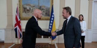 Novoimenovani britanski ambasador u BiH Matthew Field preuzeo dužnost